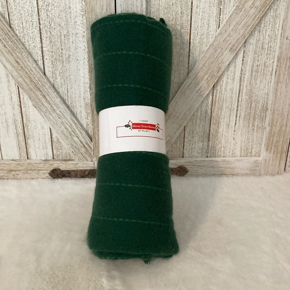 Target BP Christmas Woven Throw Blanket